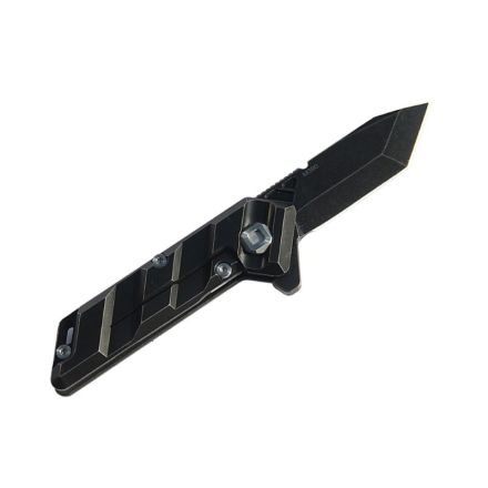 Manker Saber (Schwarz Titan) Klappmesser Titanium mit M390 Stahl 