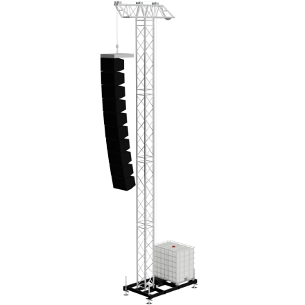 TAF PAV1 PA vertical Tower 1 / 8m / 1 to.